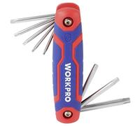 WorkPro TORX Kit di chiavi a brugola T 9, T 10, T 15, T 20, T 25, T 27, T 30, T