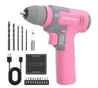 WORKPRO Trapano a Batteria 8V, Trapano Elettrico con Mandrino da 10 mm