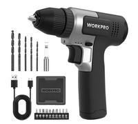 WORKPRO Trapano a Batteria 8V, Trapano Elettrico con Mandrino da 10 mm