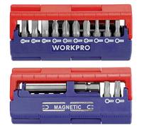 Workpro Set di punte Cacciavite 13 pezzi