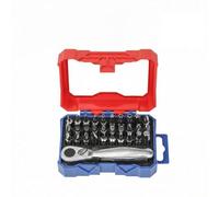 WORKPRO WP200534 - Set di viti professionali con mini bussola a cricchetto, 32 pezzi, 32 pezzi