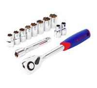 WorkPro WP202558 Kit di chiavi a bussola metrico 12 parti