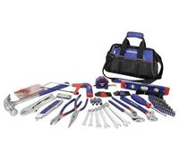 WORKPRO WP209010 - Set di attrezzi per fai da te, universale, in custodia, 156 pezzi