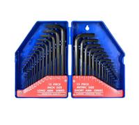 WORKPRO Kit chiavi a brugola WP222018 – esagonali 0,7/0,9/1,3/1,5/2,0 mm