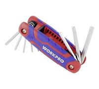 WorkPro WP222019 Esagono esterno Chiave esagonale 1.5 mm, 2.0 mm, 2.5 mm, 3.0 m