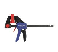 Workpro WP232035 Morsetto a Barra Rapida 6in/150mm 150lbs Antiscivolo Nylon