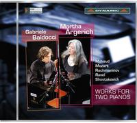 Works For Two Pianos [Martha Argerich, Gabriele Baldocci ] [Dynamic: CDS7663] by Martha Argerich (2013-06-26)