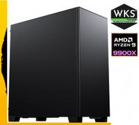 Workstation computer wks183 ryzen 9 9900x (12 core),32gb ddr5,ssd 1...