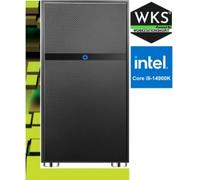 Workstation computer wks282 intel i9 14900kf (24 core),32gb ddr5,ss...