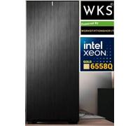 Workstation computer wks321 intel dual xeon gold 6558q (64 core) 12...