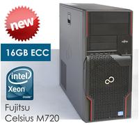 Workstation Fujitsu Celsius M720 Xeon E5 16GB ECC 1TB HDD Nvidia 10601771204 Neu