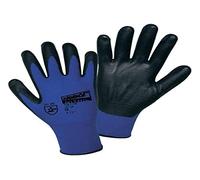 Worky 1165 L+D Super Grip Nitrile 1165-10 - Guanti da lavoro in nylon, taglia XL EN 38
