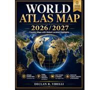 World Atlas Map 2026/2027: Country Maps with Global Location Highlights