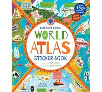 David Dean World Atlas Sticker Book (Tascabile)