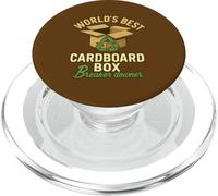 World Best Scatola di Cartone Breaker Downer Funny Eco Hero PopSockets PopGrip per MagSafe