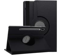 World biz Custodia rotante per Samsung Galaxy Tab S9 Ultra 14,6 pollici 2023 (X910/X916) rotazione a 360 gradi supporto protettivo in pelle Folio Cover posteriore, Auto Wake/Sleep (nero)