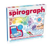 World Brands Spirograph Deluxe Set, Kit Disegno, Artigianato, Stencil per Pittura, Mosaici Bambini, Imparare A Disegnare, Regali per Bambini (80977)