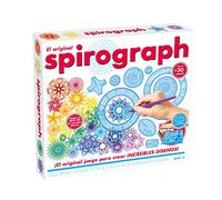 MULTIMARCA World Brands-Spirograph Originale, Kit Disegno, Artigianato, Stencil Per Pittura, Mosaici, Imparare A Disegnare, Regali Per Bambini, Multicolore, S, 80979