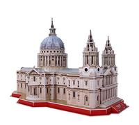 Brands-112004 World Brands St Pauls Cathedral, National Geographic, Cubic Fun, assemblare, Puzzle 3D, Kit di Costruzione, Multicolore, DS0991H, 112004