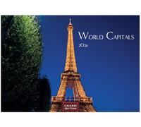 World Capitals Kalender 2026 24x35cm - mit den wichtigsten Hauptstädten weltweit.