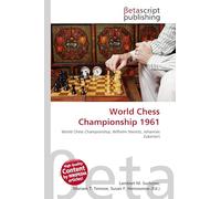 World Chess Championship 1961: World Chess Championship, Wilhelm Steinitz, Johannes Zukertort