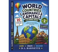 World Cities & Landmarks Coloring Book: Volume 2