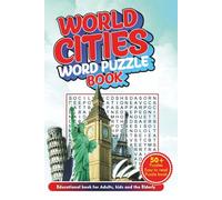 WORLD CITIES WORD PUZZLE BOOK: Cities Of the World Word Puzzle book