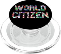 World Citizen with Flags of Various Countries - Globetrotter PopSockets PopGrip per MagSafe