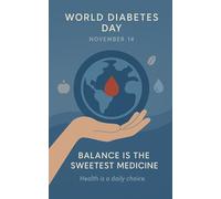 World Diabetes Day Pocket Notebook-Adult design 2: A simple awareness notebook for World Diabetes Day - November 14