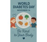 World Diabetes Day Pocket Notebook-kids design 2: A simple awareness notebook for World Diabetes Day - November 14