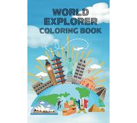 World Explorer Coloring Book