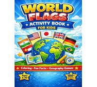 World Flags Coloring Book for Kids & Adults - Premium Deluxe Edition: Learn Countries, Capitals & Continents with Fun Facts, World Map, Quizzes, Activities & Certificate of Completion