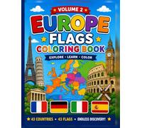 World Flags Europe Flags coloring book: Explore, Learn , Color