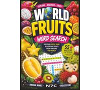World Fruits: Wordsearch Book | Puzzle | Learning fun