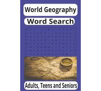 World Geography: Fun & Educational World Geography Word Search Puzzles with 500 Theme Words