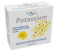 World Health Company Integratore Potassium Plus con potassio e magnesio, 20 bustine