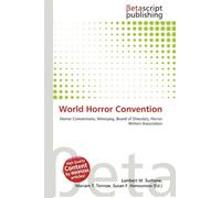 World Horror Convention: Horror Conventions, Winnipeg, Board of Directors, Horror Writers Association