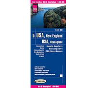World Mapping Project USA 05 Neuengland 1 : 600 000: Connecticut, Maine, Massachusetts, New Hampshire, Rhode Island, Vermont