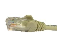 World of Data-Cavo di Rete CAT5E (Enhanced), Ethernet, LAN, Patch, Internet, Banda Larga, Router, Hub, Modem, 10/100 Grigio Grigio 25 m