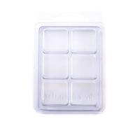 World Of Moulds Stampo a Conchiglia per crostata di Cera a 6 cavità, PVC, 7 x 9 x 3 cm
