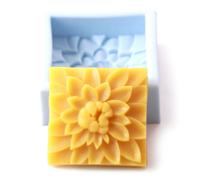 World of Moulds Stampo Per Sapone In Silicone A Fiore Dahlia