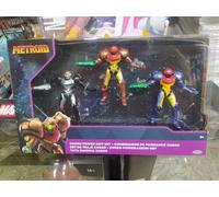 World of Nintendo Metroid Mini Figure 3-Pack Chozo Power Suits 6 cm Jakks