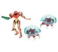 World of Nintendo Metroid Mini Figure 3-Pack Samus Bounty Hunter 6 cm