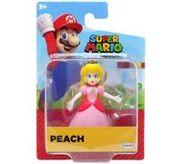 World of Nintendo Super Mario Bros, statuetta snodata 6,3 cm, principessa Peach