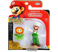 World Of Nintendo Super Mario Fuoco Luigi con Fiore di Fuoco Bonus