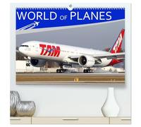 World of Planes (High Quality Premium Wall Calendar 2027 DIN A2 landscape),CALVENDO 12 Month Wall Calendar: This calendar contains stunning aircraft ... light situations and perspectives.