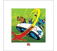 World of Posters - Stampa da Parete Fantastici 4, Marvel, 40 x 40 cm