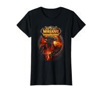 World of Warcraft Cataclysm Deathwing The Destroyer Logo Maglietta, Donna, Nero, M