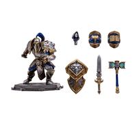 McFarlane Toys World of Warcraft - Action figure di Human: Paladino/Warrior, incredibilmente dettagliata, in scala 1:12, basata sul fenomeno globale
