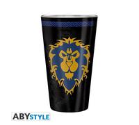 WORLD OF WARCRAFT - Large Glass - 400ml - Alliance - box